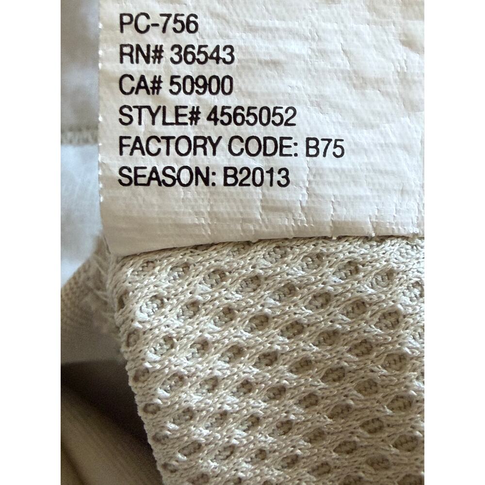 IZOD Mens PerformX Golf Shorts 34 Beige Khaki Performance Cargo Athletic - Picture 10 of 11